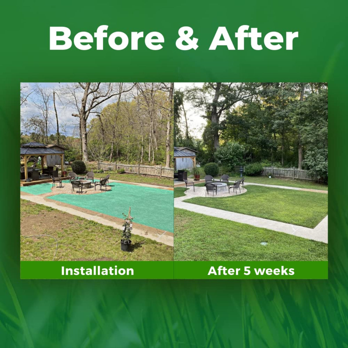 VanishGreen™ Biodegradable Grass Mat